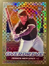 2021 Panini Chronicles - Overdrive Yermin Mercedes #8 (RC) Building Blocks