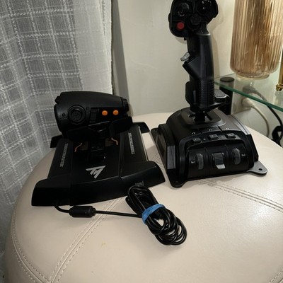 VKB Gladiator NXT EVO Flight Stick & Thrustmaster TWCS Throttle