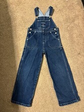 vintage Tommy Hilfiger blue denim bib overalls Kids Size 6x