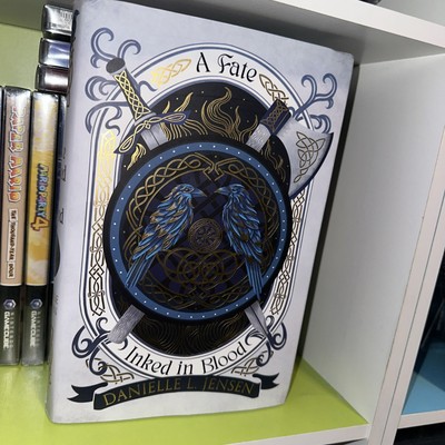 A Fate Inked in Blood by Danielle Jensen Fairyloot Exclusive SIGNED
