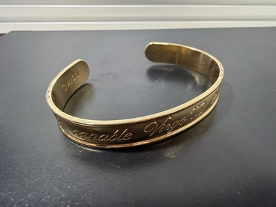 Vintage 1979 Avon Star Sign Virgo Zodiac Cuff Bracelet Characteristics