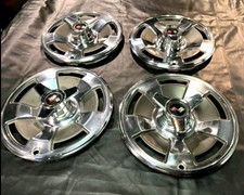 1966 Oem Corvette Wheel Covers Hubcaps Show Quality. Set Of 4 W Spinners