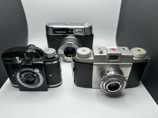 Vintage Camera Lot 35mm Untested