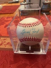 Gerald Ford Signed Baseball