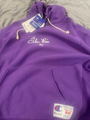 Champion Lakers Glen Rice Xl Purple Pullover Hoodie New with Tags