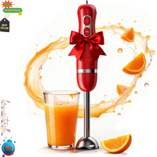 Turelar Immersion Blender Corded 400W, 2 Speed, Emulsifier, Blend, BPA-Free  Bab