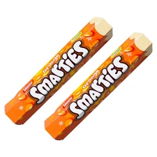 Nestle SMARTIES Orange chocolate drags -Pack of 2- FREE SHIPPING