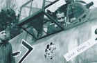 WW II German Photo **      Adolf Galland In Fighter