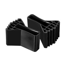 Ladder Non Slip Feet Mat 62x16.5mm 2Pcs , Rubber Step Ladder Foot