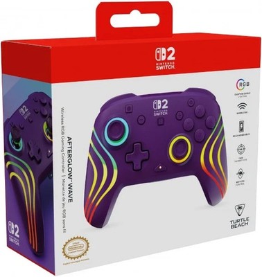 Turtle Beach Afterglow Wave Wireless Rgb Gaming Controller Purple (Purple) (Swit