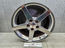 2005-2007 C6 Corvette Wheel Rim FRONT 18x8.5 Polished QG7 OEM 9594346 Speedline