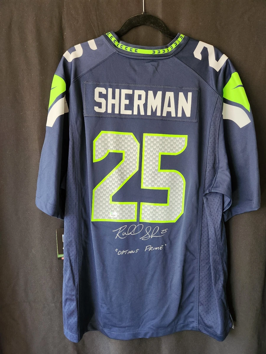 Richard Sherman Seattle Seahawks NFL Original Autographed Jerseys