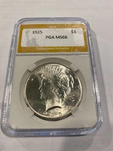 1925 Peace Silver Dollar MS66