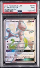 2019 POKEMON SUN & MOON HIDDEN FATES #SV59 FULL ART/MEWTWO GX PSA 9