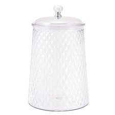 Per Barattolo Portaoggetti in Vetro Cristallo per Snack Caramelle con Capacit��