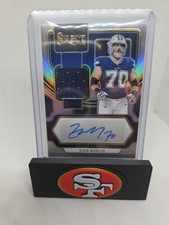 2023 Panini Select - Signature Memorabilia Zack Martin #SM-ZM Silver Prizm /199