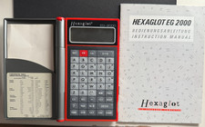 Hexaglot EG 2000 Englischübersetzer Sprachcomputer 80000 Wörter