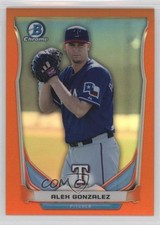 2014 Bowman Draft Top Prospects Chrome Orange Refractor 22/25 Chi Gonzalez 0b5