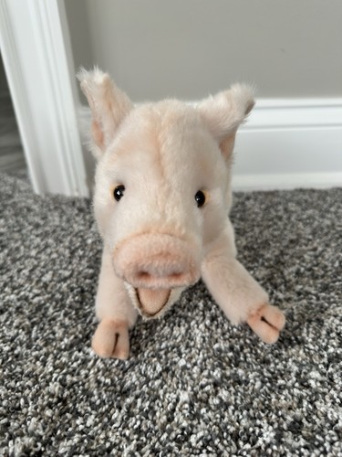 Vintage Hansa Plush Pig. Barely Used, Smoke Free Home.