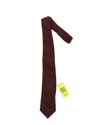 Hammond & Co. By Patrick Grant Herren Krawatte Rot Seide mit Wolle