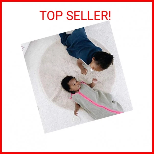 Baby Deedee Nido de Dormir Polar Bebé Saco de Dormir, Moca Rosa Caliente, 18-36 Meses Foto 2 de 2