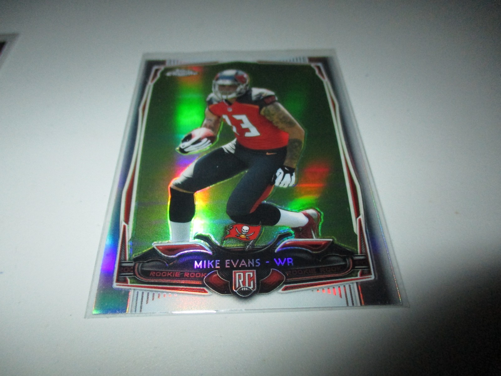 Mike Evans 2014 Topps Chrome Refractor RC #185