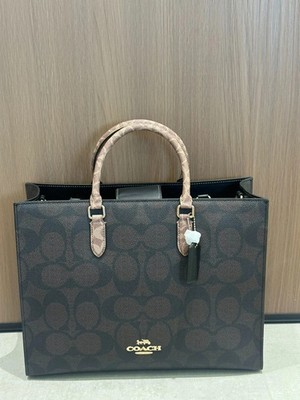 New Coach CY677 Maggie Tote Shoulder Bag Crossbody !