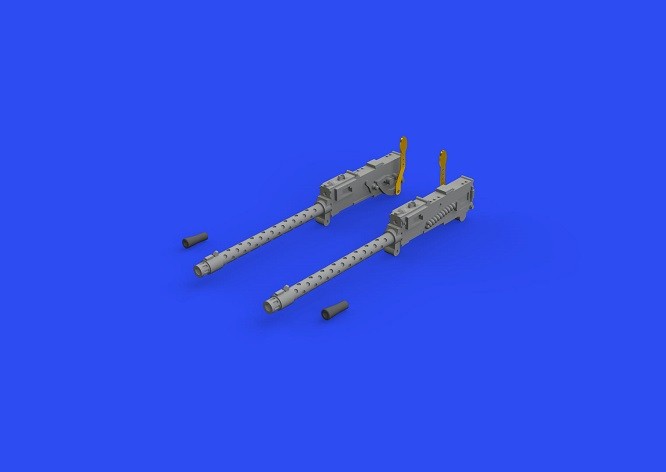 Eduard Accessories 648723 - 1:48 A6M2 Cannon Barrels & Cockpit Guns Print - New