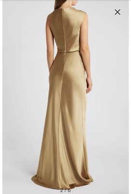 slim fit dress slacks Amsale Evening Dress P395S main image 0