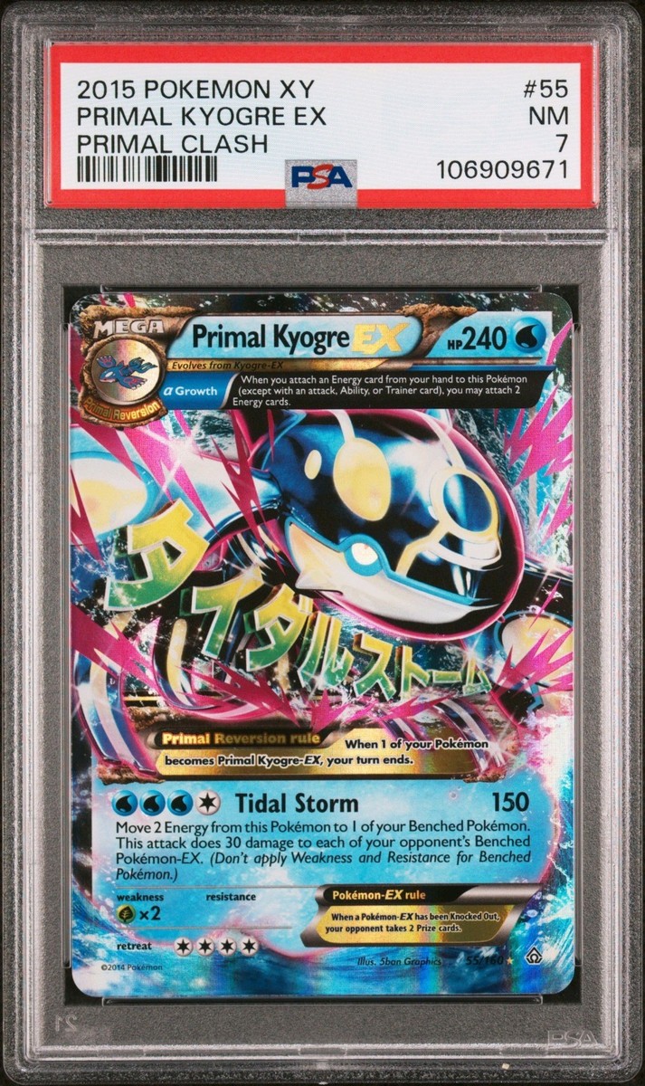 Primal Kyogre EX (Alpha) 55/160 XY-Primal Clash Holo for Primal Kyogre EX (Alpha) 55/160 XY-Primal Clash Holo for