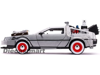 バック・トゥ・ザ・フューチャーIII　1/24 Jada 1:24 Back To The Future Part III Time Machine Delorean W