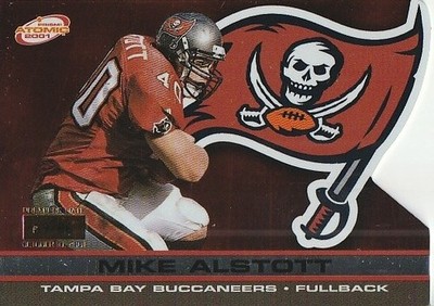 2001 Pacific Prism Atomic Premiere Date #135 Mike Alstott/86
