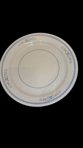 Corelle by Corning - Needlepoint Replacement Dinner Plate - 10 1/8" Diameter - Picture 1 of 4