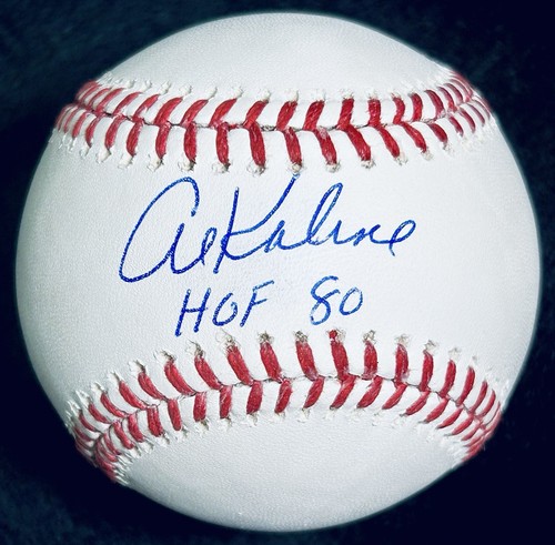 🔥 AL KALINE HOF 80 SIGNED BALL JSA WITNESSED CERT EXCELLENT CONDITION 🔥 - Picture 1 of 2