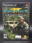 New ListingSOCOM 3: U.S. Navy SEALs (Sony PlayStation 2 PS2) *CIB - BLACK LABEL - TESTED*