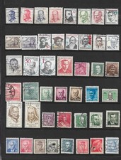 TCHECOSLOVAQUIE. Lot timbres