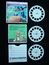 View-Master GAF : Mother Goose Rhymes - Complete Reels Packet Set B 410 1960