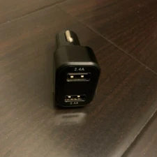 Dual USB Ports Car Charger Car Locator 4.8A Output Compatible with iPhone, iPad