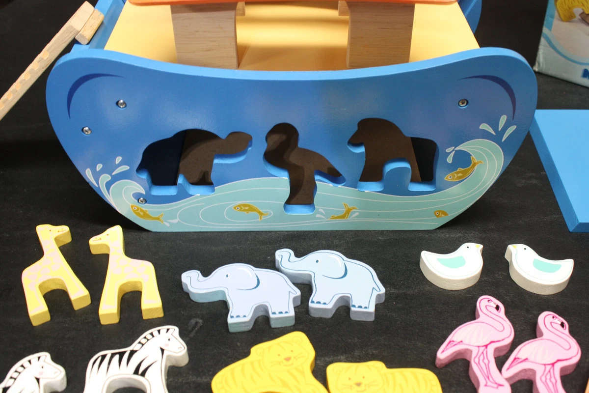 Le Toy Van Toy Wood Noahs Shape Sorter Educational Kids eBay
