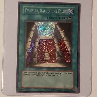 Yugioh Valhalla, Hall of the Fallen PP02-EN020 Secret Rare