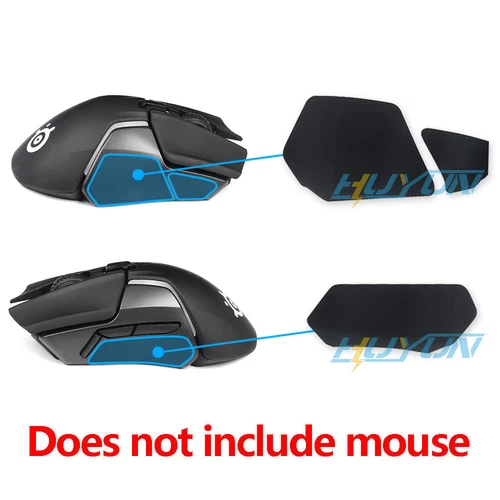 Steelseries Rival 600/Rival 650 rutschfest seitlicher Griff Klebeband Aufkleber