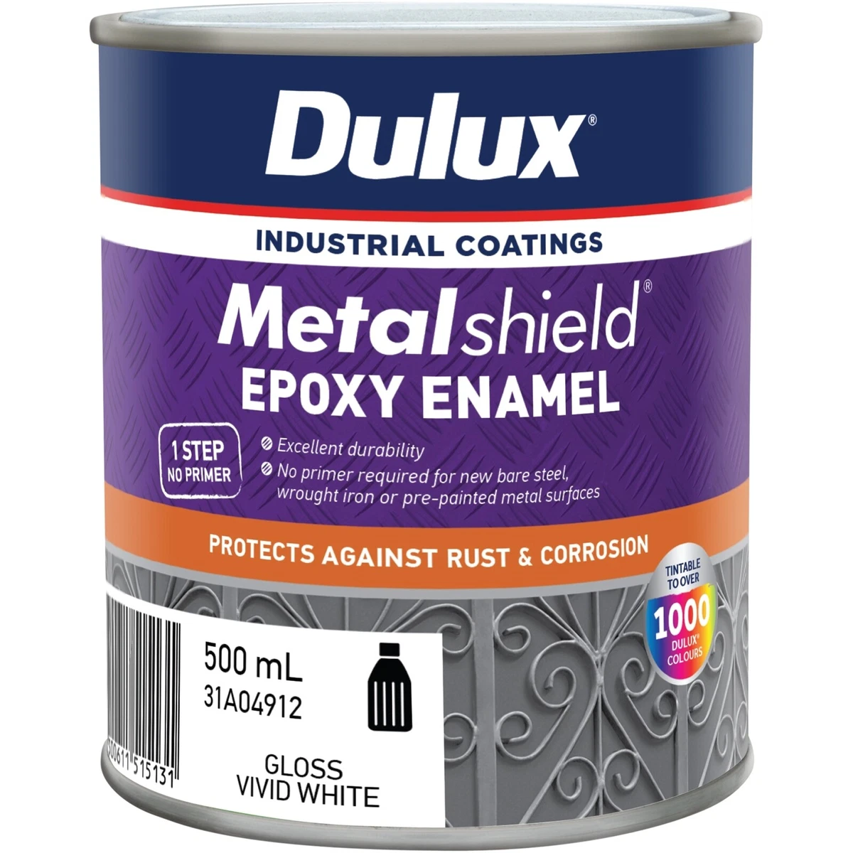 Dulux metalshield epoxy enamel best sale gloss