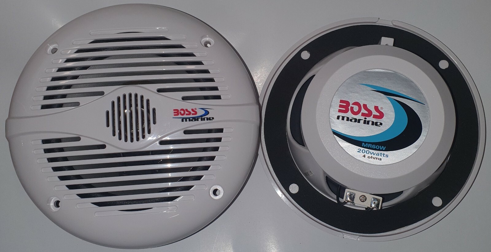 Boss MR60W 6.5 Inch Marine 2-Way Full Range Speaker System 200W 1 Pair