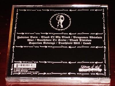 Revenge: Attack. Blood. Revenge CD 2020 Season Of Mist Records USA