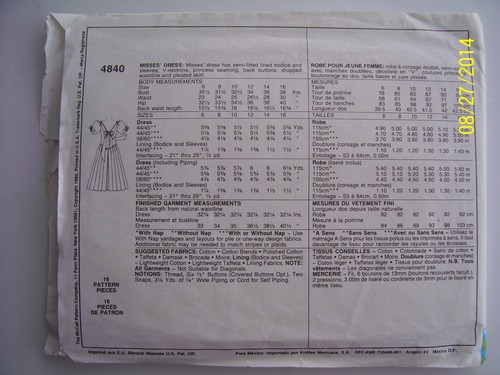 McCall's Patterns UNCUT Damen Röcke Top Kleid Jumpsuit - Bild 19 von 53