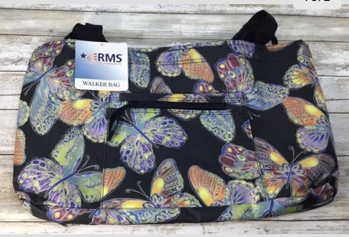 RMS Walker Bag with Butterflies- Bold Colors- Soft Cooler - Water Resistant NEW - Picture 4 of 6