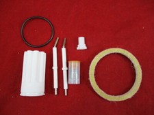 Wartungs-Set für MAN / MHG RE1.19 22 26 32 38 H Ölbrenner Zündelektrode Öldüse  