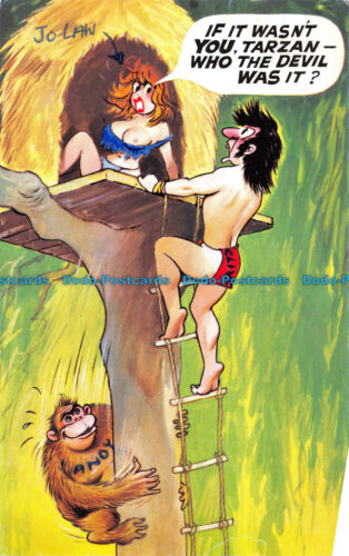 R111593 Wenn ich nicht du wärst Tarzan, wer der Teufel war es? Bamforth. 1986 - Bild 1 von 2