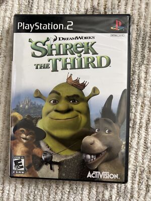 Shrek the Third (Sony PlayStation 2, 2007) PS2 NEW