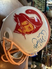 Derrick Brooks Signed Tampa Bay Bucaneers Helmet W/COA
